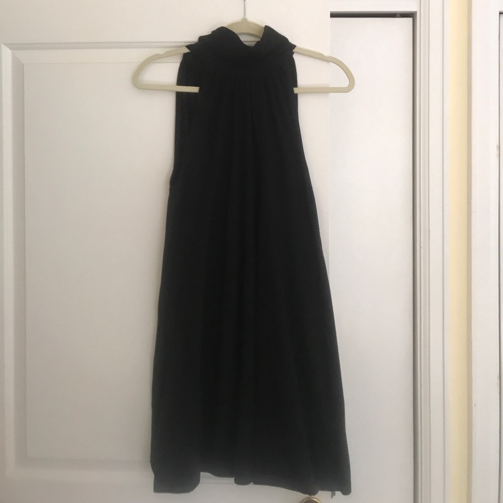 Petit Bateau France Black Sleeveless Dress